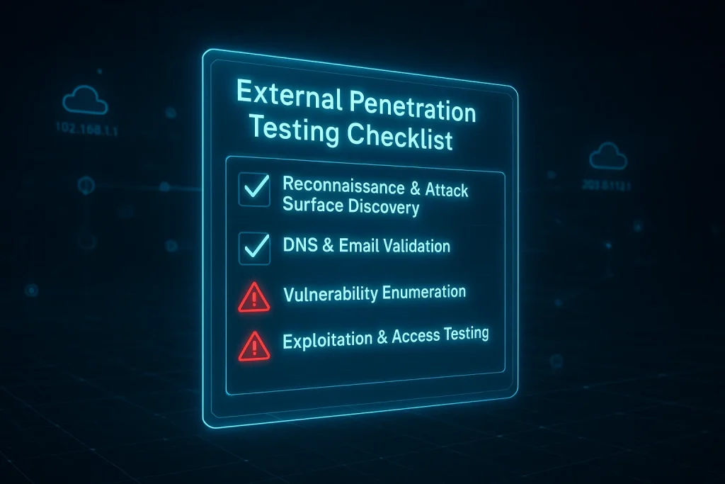 External Penetration Testing Checklist