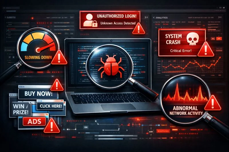 How to know if your device has malware