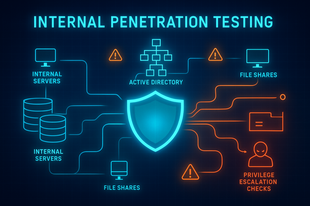Internal Penetration Testing Explained (in the comparison of internal vs external penetration testing)