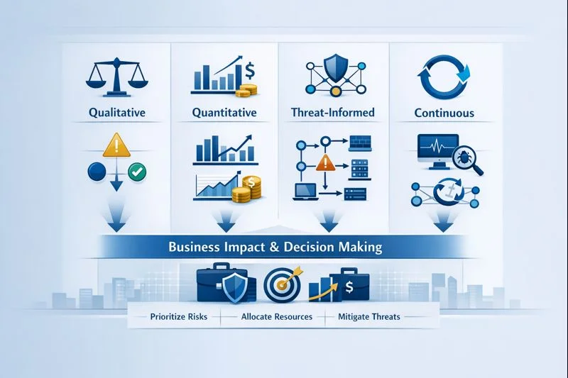 Different Approaches To Cybersecurity Risk Assessment