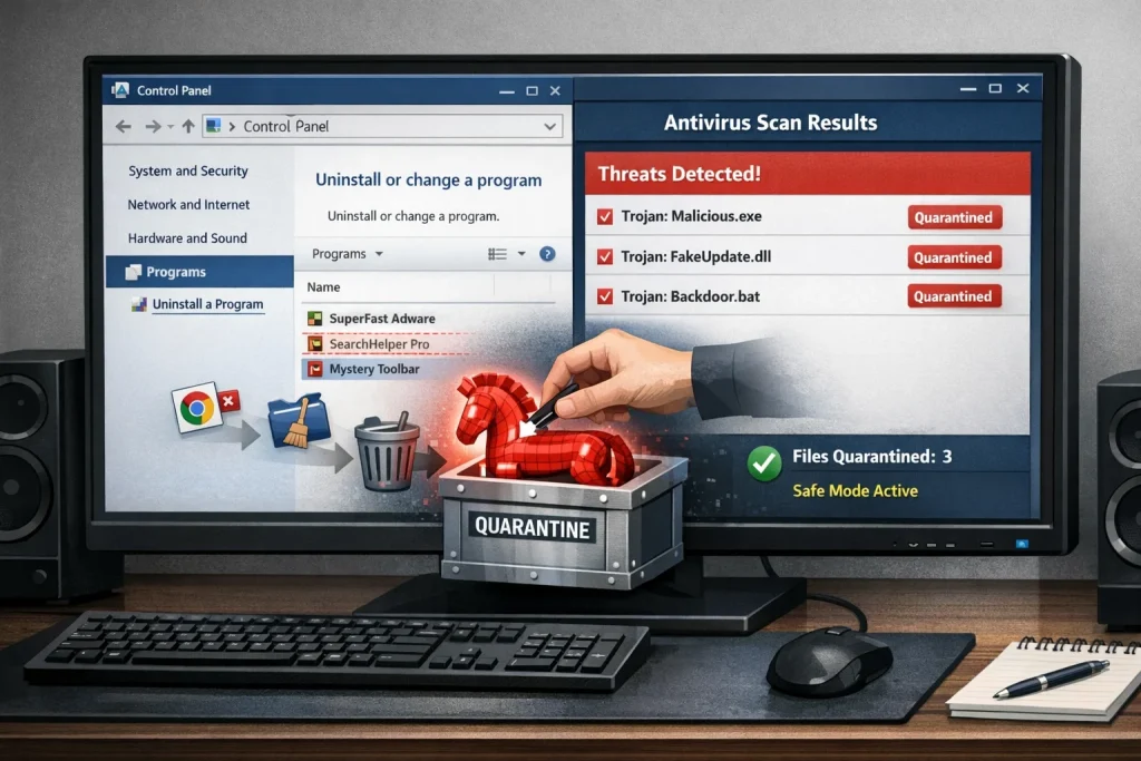 How to Remove Trojan Virus from Laptop